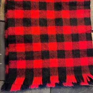 Soft Buffalo plaid scarf